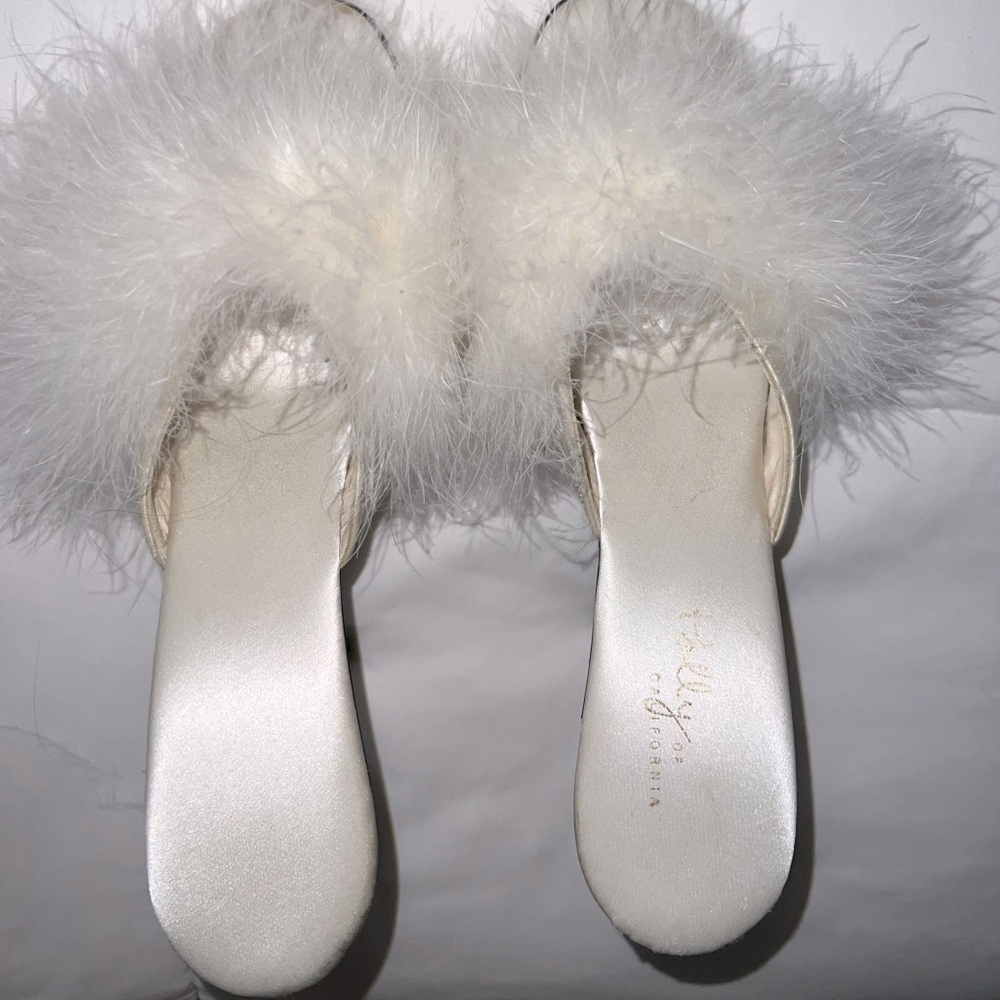 🤍 Polly of California Vintage 50s Kitten Heels - Size 6.5 Women 👠